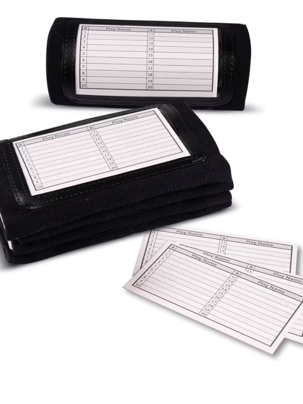 DKNY Black Clear-Window Wrist Card Holder